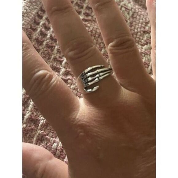 The Skeleton Ring in 925 - Picture 5 of 8